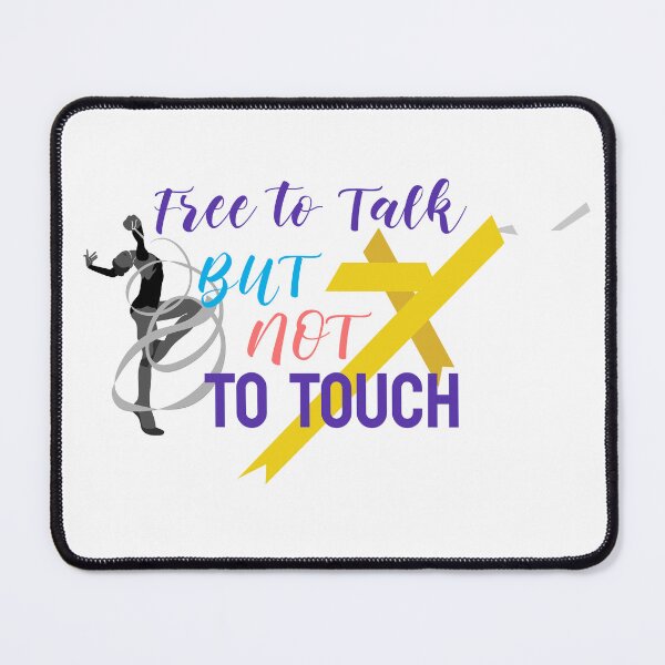 Item preview, Free to Talk But Not to Touch designed and sold by GGNorth2.