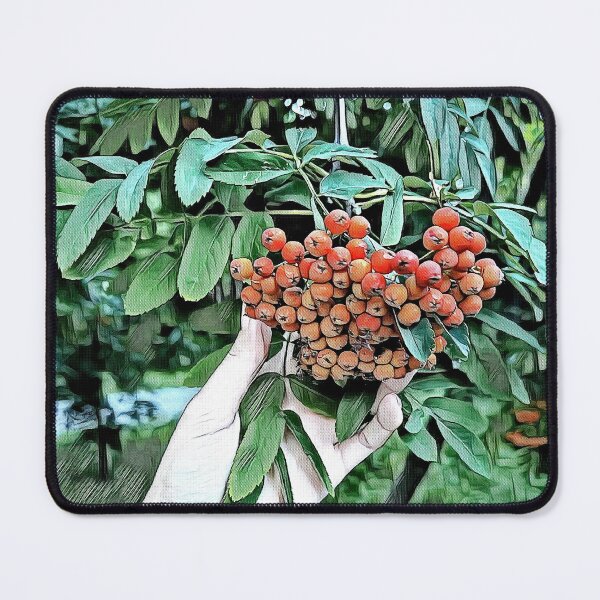 Item preview, Rowanberry Charm – Autumn Forest Energy Sticker & Botanical Art designed and sold by NatureChampion.
