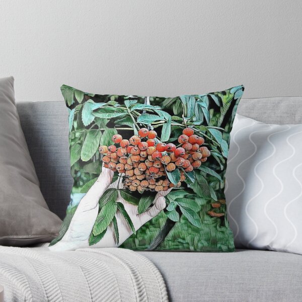 Item preview, Rowanberry Charm – Autumn Forest Energy Sticker & Botanical Art designed and sold by NatureChampion.