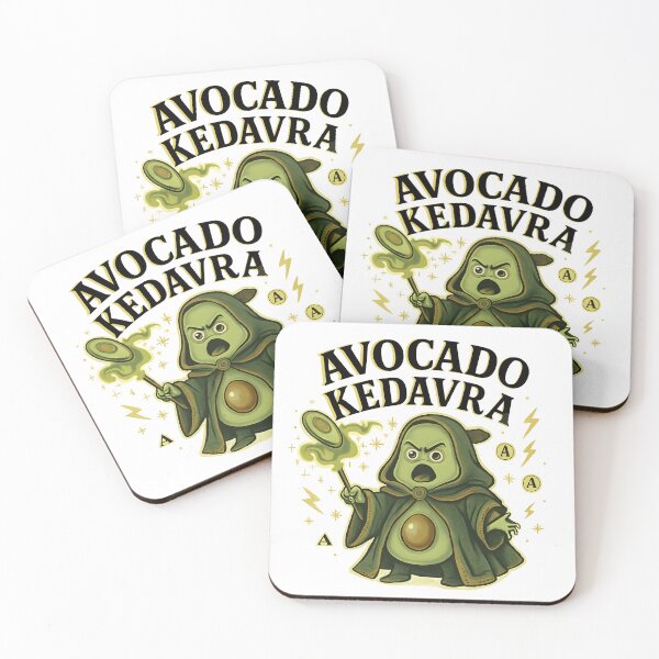 Item preview, Avocado Kedavra Funny Magical Avocado Pun designed and sold by lalasine.story.