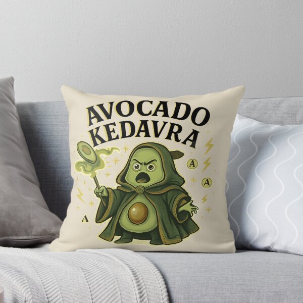 Item preview, Avocado Kedavra Funny Magical Avocado Pun designed and sold by lalasine.story.