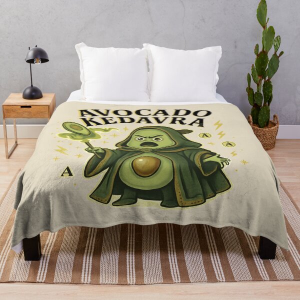 Item preview, Avocado Kedavra Funny Magical Avocado Pun designed and sold by lalasine.story.