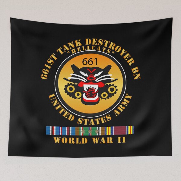 Item preview, Army - 661st Tank Destroyer Bn - HellCats - EUR SVC- WWII designed and sold by Military Insignia Products.