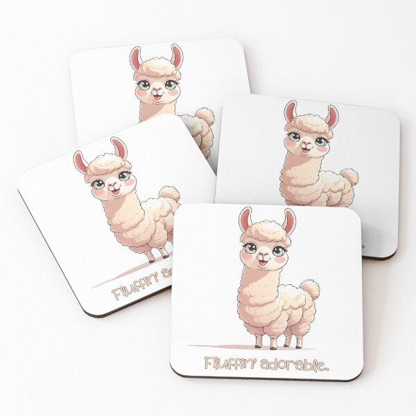 Item preview, Fluffin’ Adorable – Cute Llama Attitude designed and sold by Pixel--Threads.