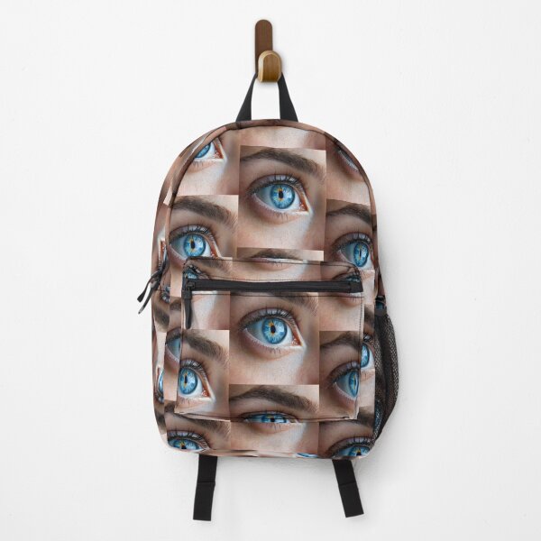 Item preview, Human Eye Close-Up – Vivid Blue Iris Macro Art designed and sold by NOKAUTT .