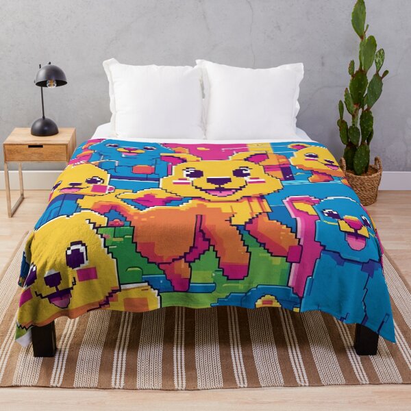 Item preview, Playful Pixel Critters designed and sold by ManyAdvisors.