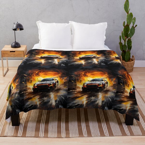 Item preview, Sports Car Ignites Road with Speed and Light designed and sold by RevUpDesign.