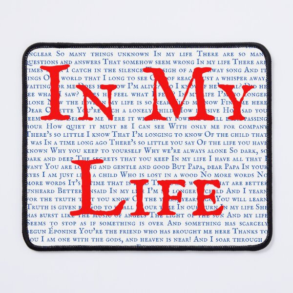 Item preview, Les Miserable Lyrics designed and sold by broadwaygirl142.