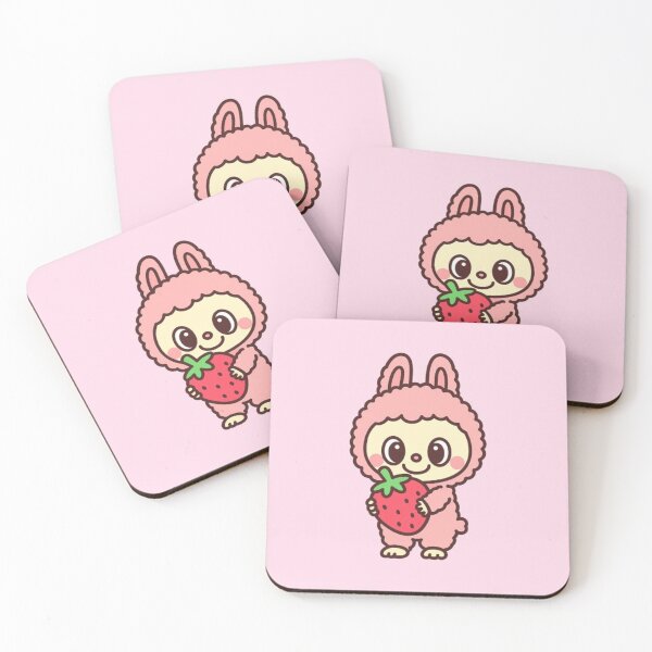 Item preview, Lychee Berry ♡ Pink Labubu ♥ Pop Mart The Monsters designed and sold by BunnyBerryCo.