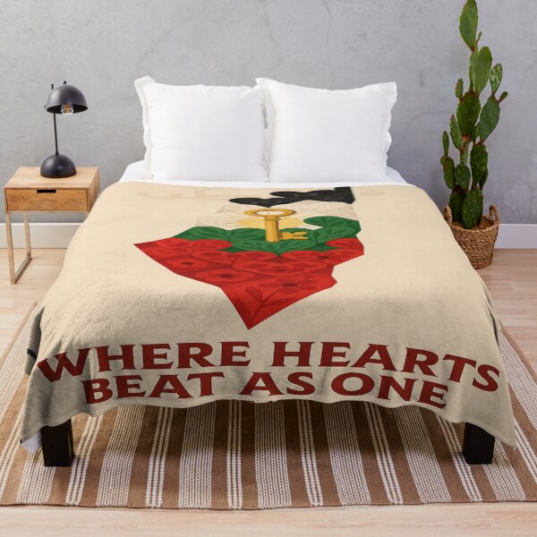 Item preview, Where Hearts Beat as One – Palestine Unity Art حيث تنبض القلوب كقلب واحد – فن وحدة فلسطين designed and sold by ArthUpscale.