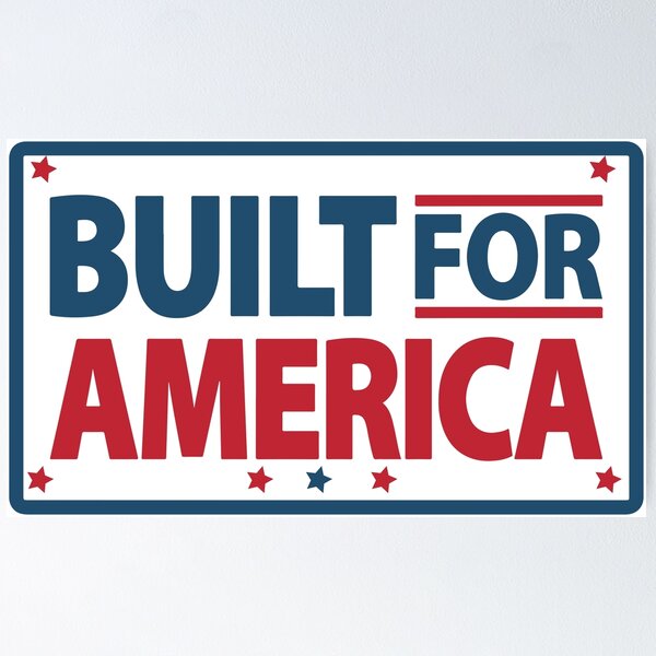 Item preview, Built for America designed and sold by HarrisStudio.