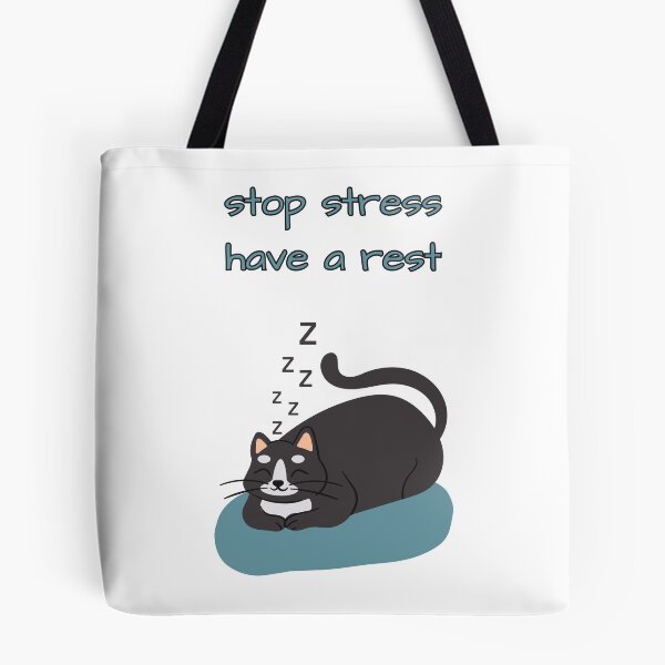 Item preview, Stress free cat designed and sold by cteecreative.