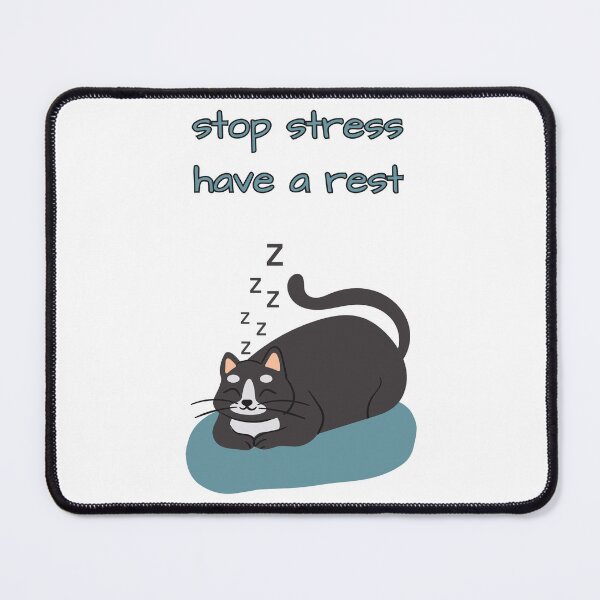 Item preview, Stress free cat designed and sold by cteecreative.