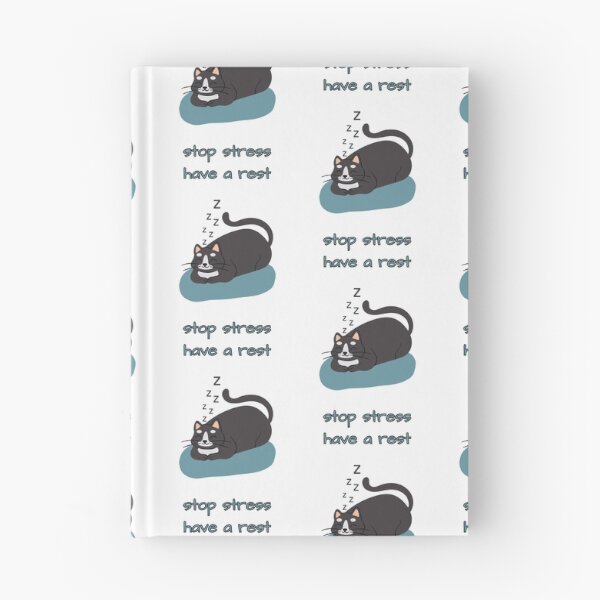 Item preview, Stress free cat designed and sold by cteecreative.