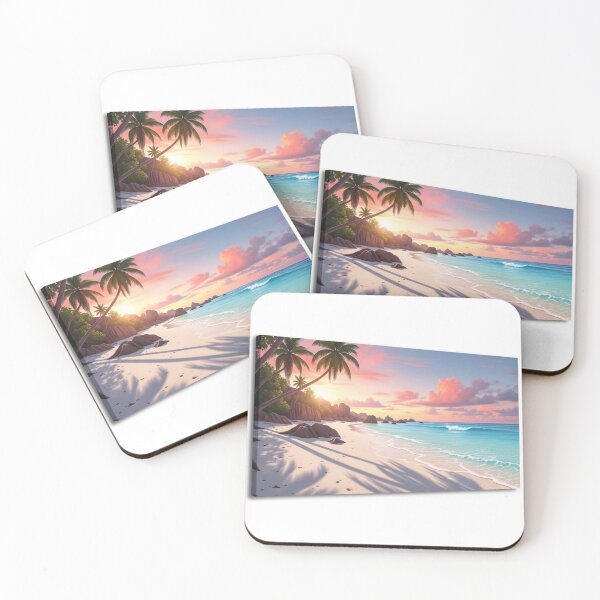 Item preview, Seychelles Sunrise Beach designed and sold by ChaimMage.