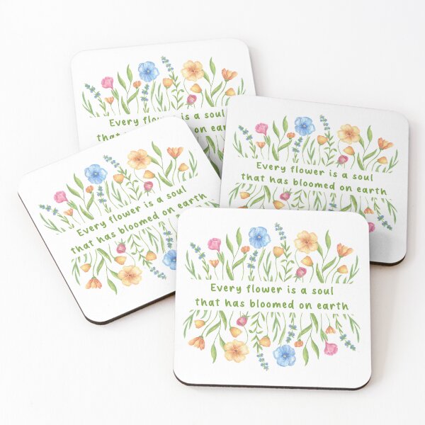 Item preview, Wildflowers Quote designed and sold by IrinaAvdeeva.
