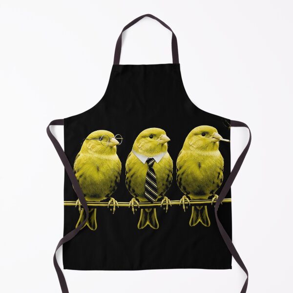 Item preview, Quirky Canary Family | Humorous Birds Glasses & Tie Art designed and sold by AV.