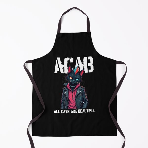 Item preview, ACAB Punk Cat Version - All Cats Are Beautiful designed and sold by Ikaroots.