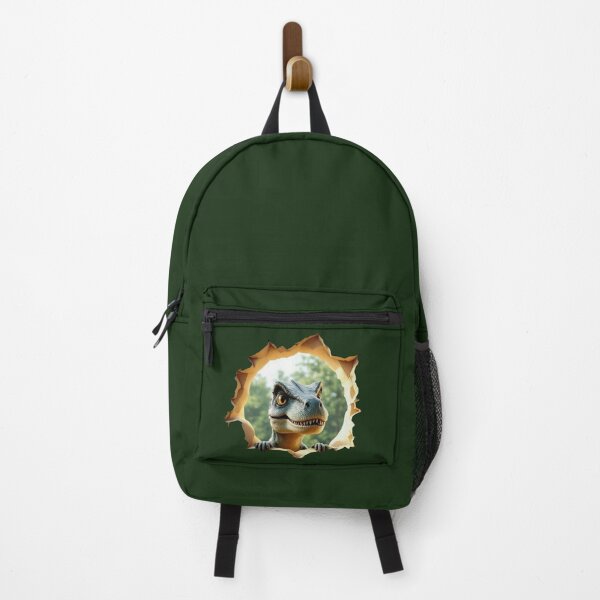 Item preview, Realistic Dinosaur Peeking Through Hole 3D Illustration designed and sold by TheGaliyaStudio.