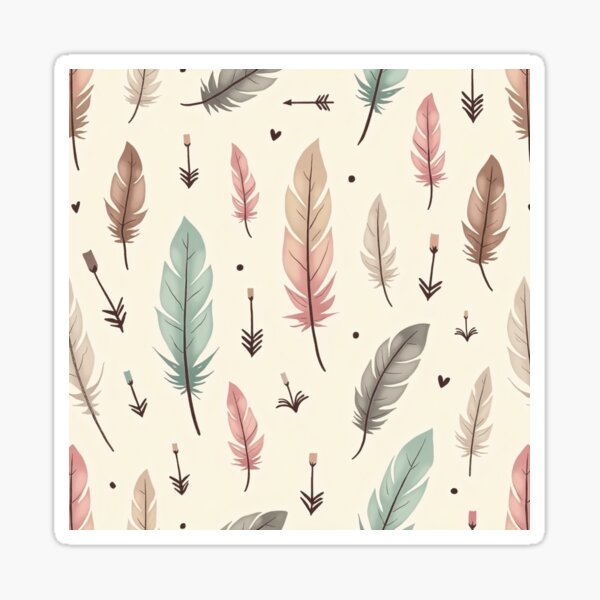 Item preview, feather pattern designed and sold by New age Colors.