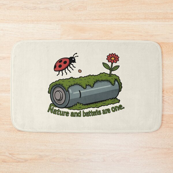 Item preview, Saving Batteries, Growing Roses – Going Green With Love designed and sold by FeelCreations.
