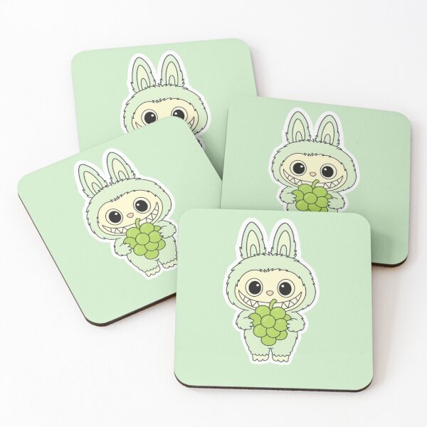 Item preview, Green Grape ♡ Green Labubu ♥ Pop Mart The Monsters designed and sold by BunnyBerryCo.