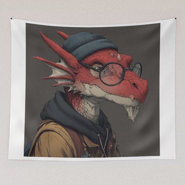 Item preview, Hipster Dragonkin (PAIV) designed and sold by PyramidSchmear.