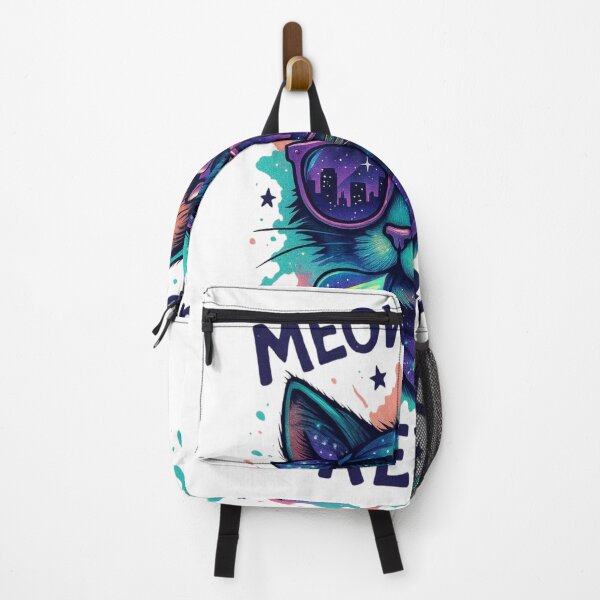 Item preview, Meowgical Rebel – Punk Rock Cosmic Cat Design designed and sold by 5CatDesign.