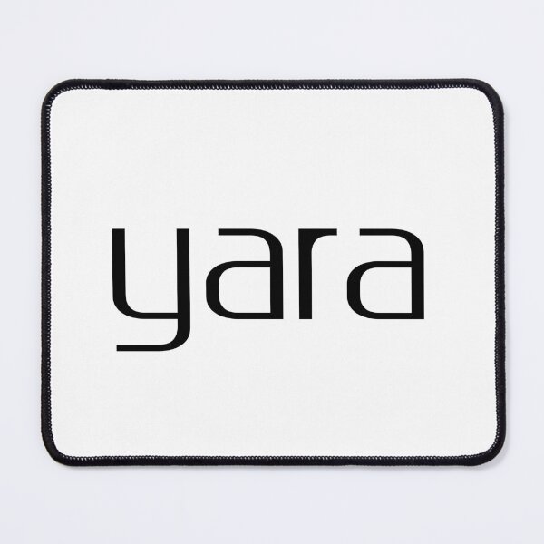 Item preview, Yara – Bold Arabic Name in Black Cartoon Font for Light Shirts designed and sold by Simplty.