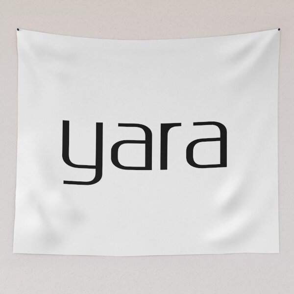 Item preview, Yara – Bold Arabic Name in Black Cartoon Font for Light Shirts designed and sold by Simplty.