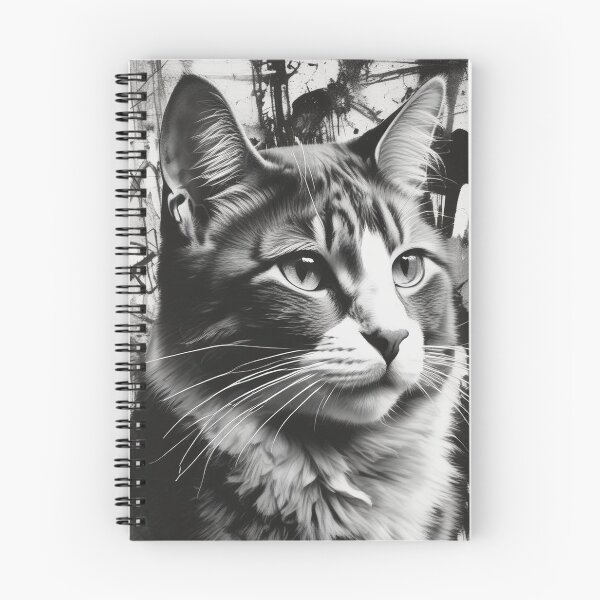 Item preview, Black and white cat designed and sold by GasconyPassion.