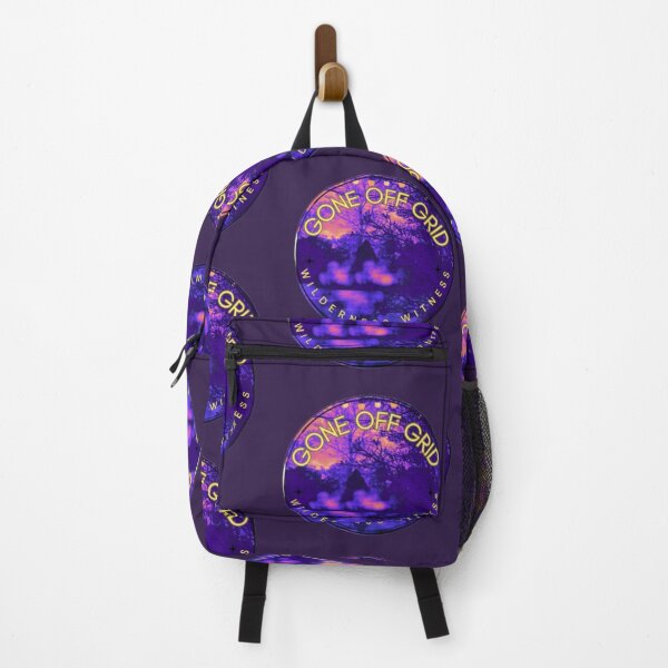 Item preview, Gone Off Grid: Wilderness Witness (Violet Mirage) designed and sold by Blaze & Trail Creative.