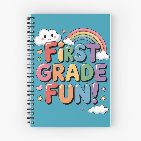Item preview, First Grade Fun School  designed and sold by EasyTees4u.