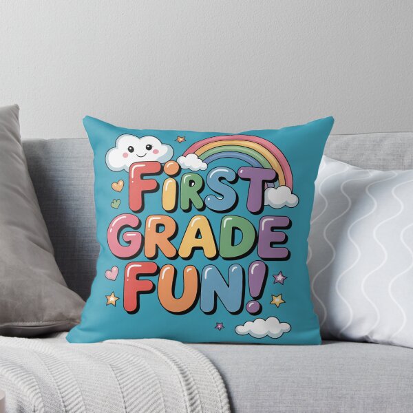 Item preview, First Grade Fun School  designed and sold by EasyTees4u.