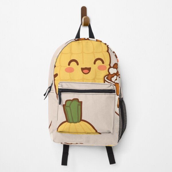 Item preview, Cute Yellow Corn and Caramel Popcorn – Kawaii Pastel Food Art designed and sold by Tidarat-27.
