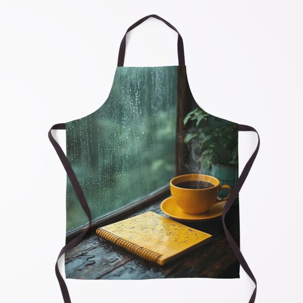 Item preview, Rainy Day Coffee and Journal designed and sold by AITuneSphere.