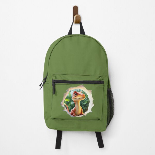 Item preview, Realistic Dinosaur Peeking Through Hole 3D Illustration designed and sold by TheGaliyaStudio.