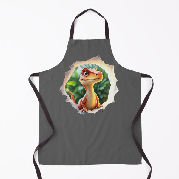 Item preview, Realistic Dinosaur Peeking Through Hole 3D Illustration designed and sold by TheGaliyaStudio.