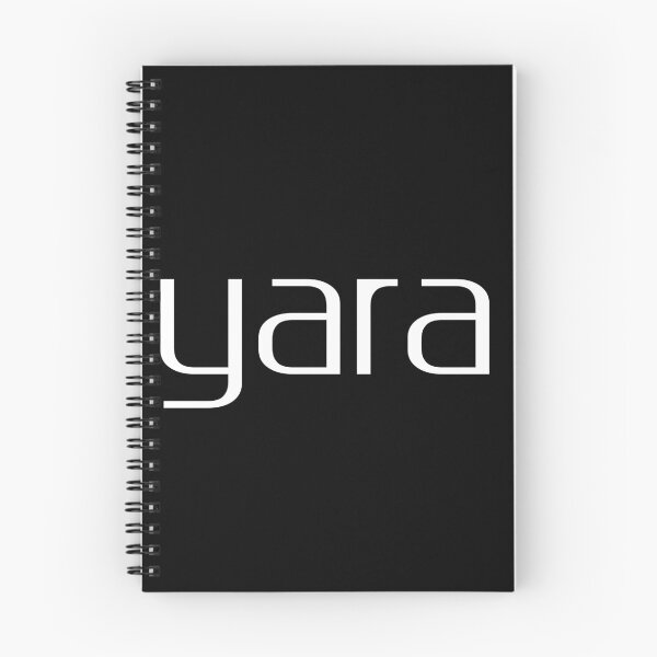 Item preview, Yara – Fun Arabic Name in White Cartoon Font for Dark Background Apparel designed and sold by Simplty.