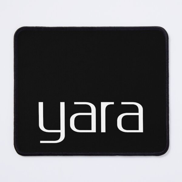Item preview, Yara – Fun Arabic Name in White Cartoon Font for Dark Background Apparel designed and sold by Simplty.