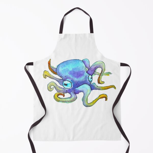 Item preview, Octo-doodle purple/orange designed and sold by drew.drawins.