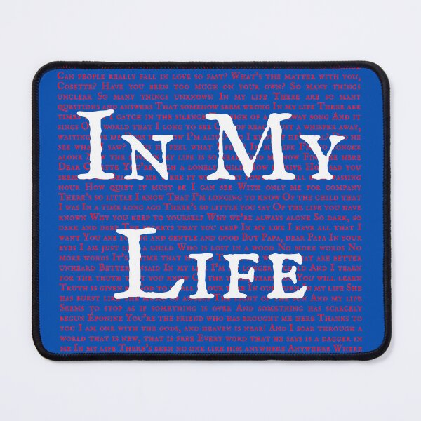 Item preview, Les Miserable Lyrics designed and sold by broadwaygirl142.