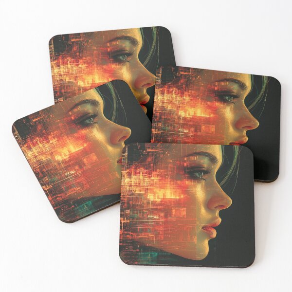 Item preview, Digital Flame Behind Her Eyes designed and sold by AITuneSphere.