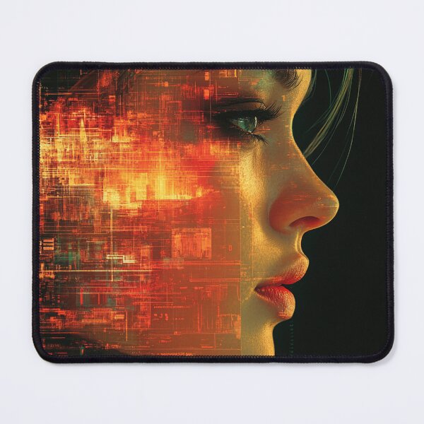 Item preview, Digital Flame Behind Her Eyes designed and sold by AITuneSphere.
