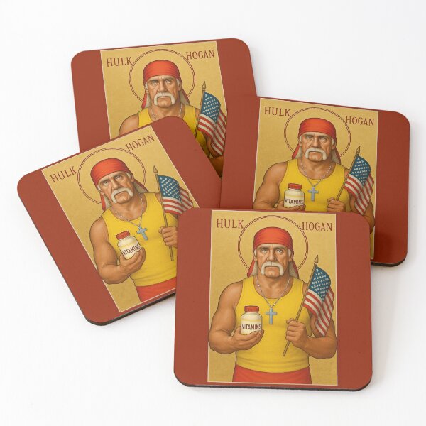 Item preview, Hulk Hogan Saintly Icon designed and sold by HouseholdRetro.