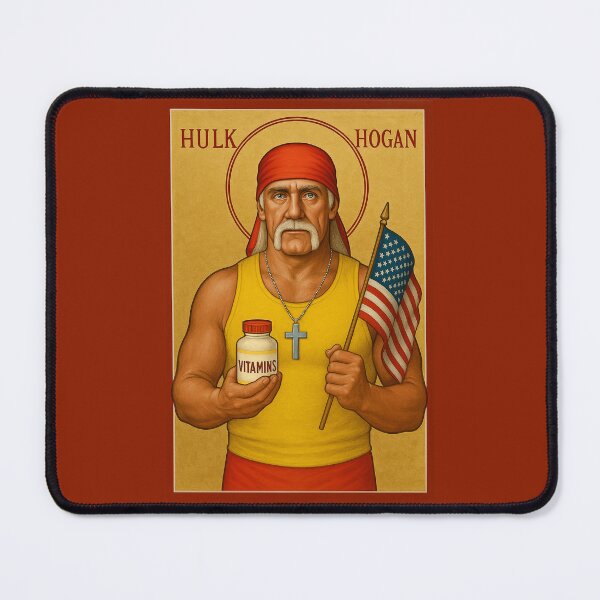 Item preview, Hulk Hogan Saintly Icon designed and sold by HouseholdRetro.