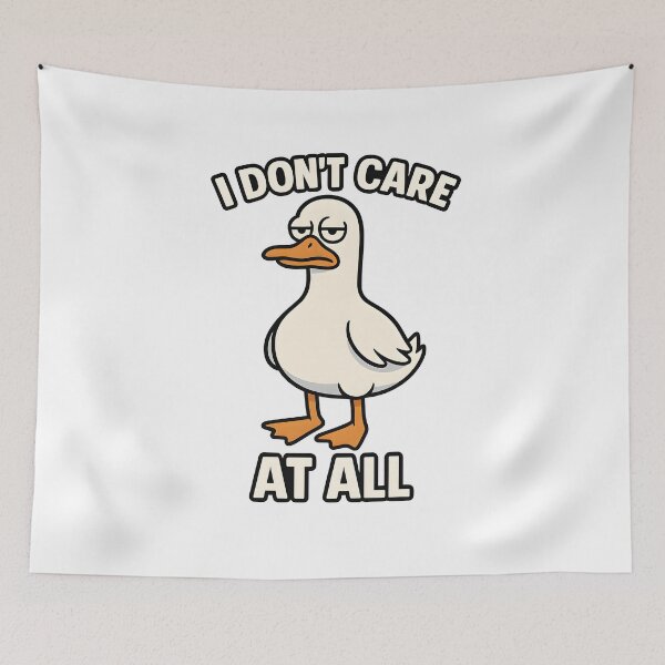 Item preview, I DON'T CARE AT ALL designed and sold by foxtrot813.
