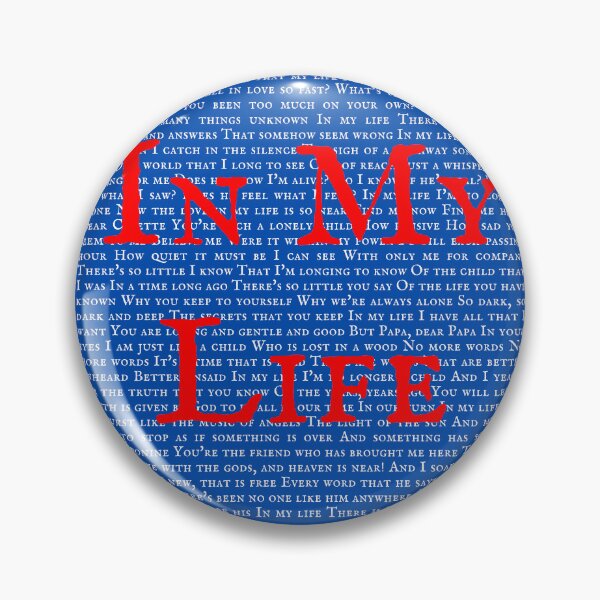 Item preview, Les Miserable Lyrics designed and sold by broadwaygirl142.