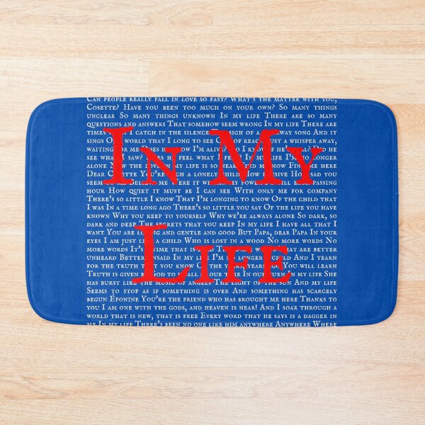 Item preview, Les Miserable Lyrics designed and sold by broadwaygirl142.