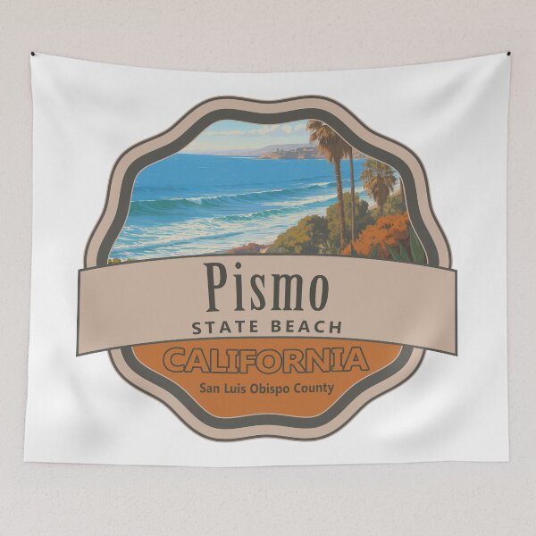Item preview, Pismo State Beach, San Luis Obispo County, California designed and sold by Wanderful-roads.